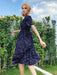 Boho-Chic Summer Square Neckline Dress