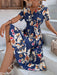 Summer Chic Floral Print V-Neck Dress for Effortless Style