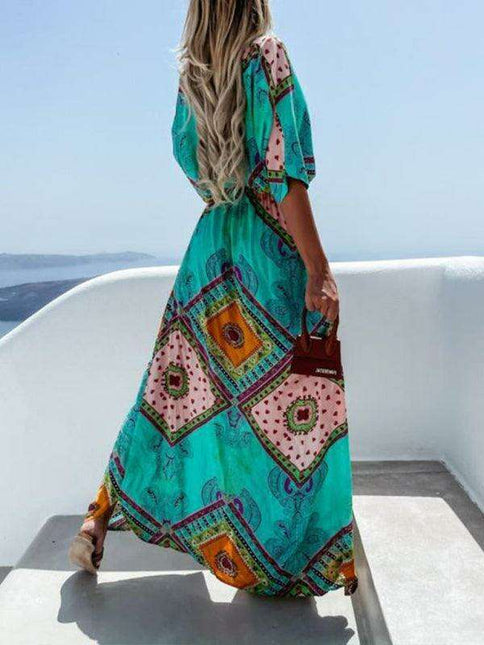 Elegant Flowing Bohemian Chiffon Skirt