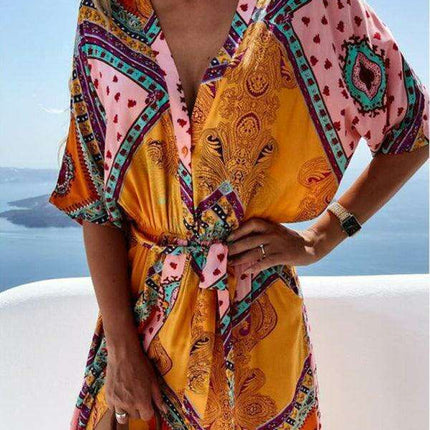 Elegant Flowing Bohemian Chiffon Skirt