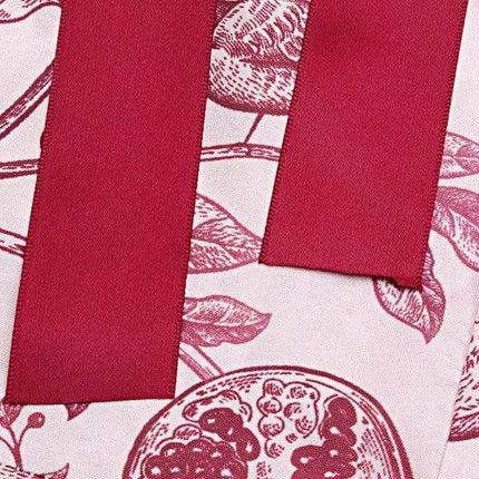 Delightful Summer Doll Collar Dress with Playful Print - Premium Polyester Blend