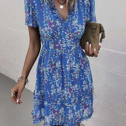 Chic V-Neck Dress: Your Go-To Essential for Spring and Summer Style