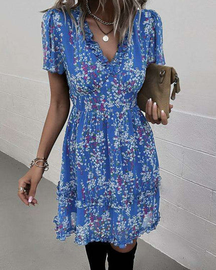 Chic V-Neck Dress: Your Go-To Essential for Spring and Summer Style