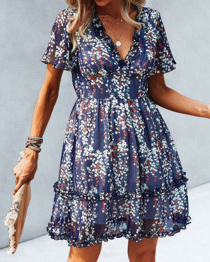 Chic V-Neck Dress: Your Go-To Essential for Spring and Summer Style