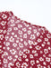 Floral Ruffle Boho Chic One Piece Maxi Dress