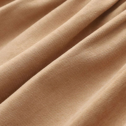 Women's pocket high waist slimming irregular mid length skirt