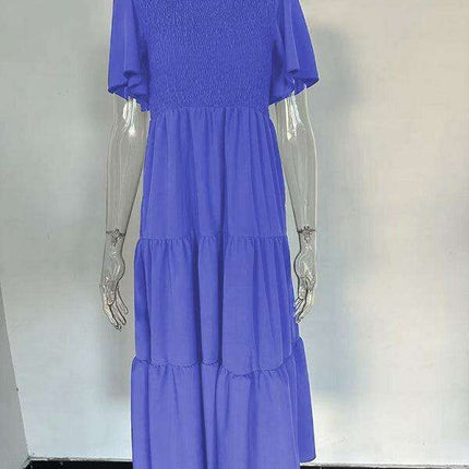 Chic Pleated Summer Dress for Women