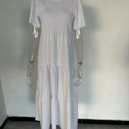 Chic Pleated Summer Dress for Women