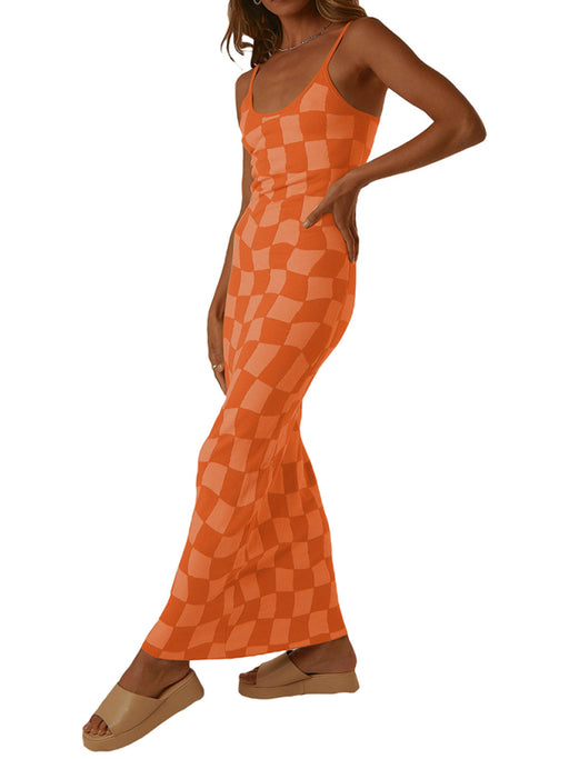 New Fashion Sexy Wind Print Slim Slim Elegant Dress