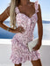 Strappy Waist Printed Dress for Chic Spring and Summer Outfits