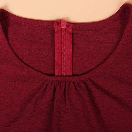 Sun-Kissed Serenity: Effortless Sleeveless Swing Dress in Solid Color for Summer Adventures