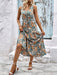 Spring Blossom Button-Up Dress: Elegant Floral Style for Women