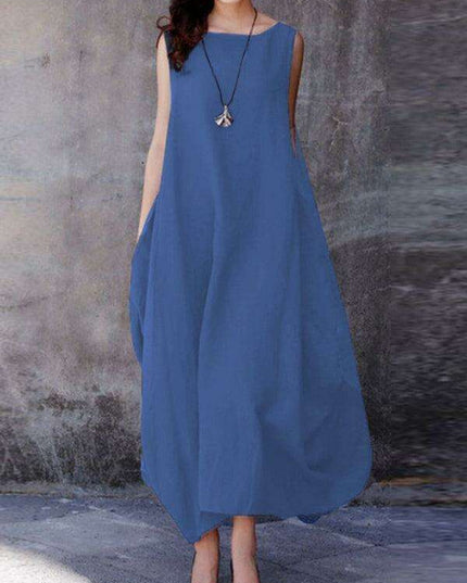 Chic & Practical Swing Dress with Stylish Pockets