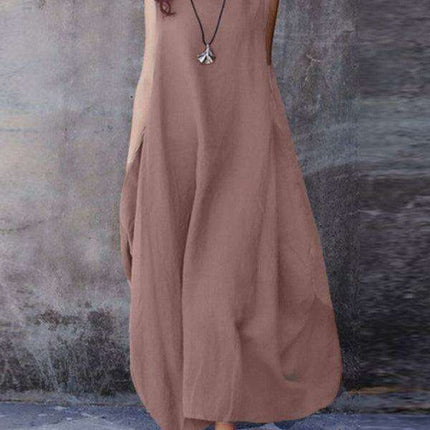 Chic & Practical Swing Dress with Stylish Pockets