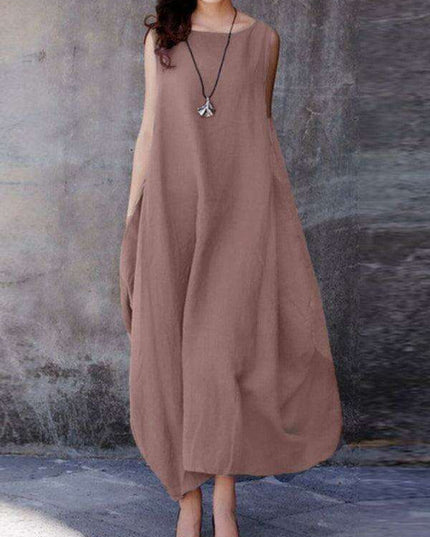 Chic & Practical Swing Dress with Stylish Pockets