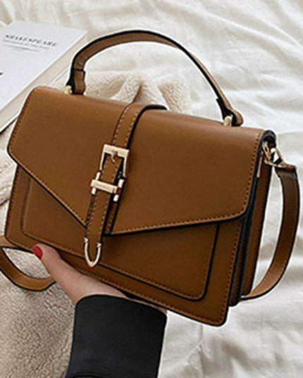 Classic Elegance Square Crossbody Bag: A Chic Purse for Effortless Fashion