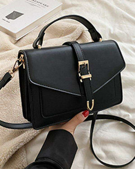 Classic Elegance Square Crossbody Bag: A Chic Purse for Effortless Fashion