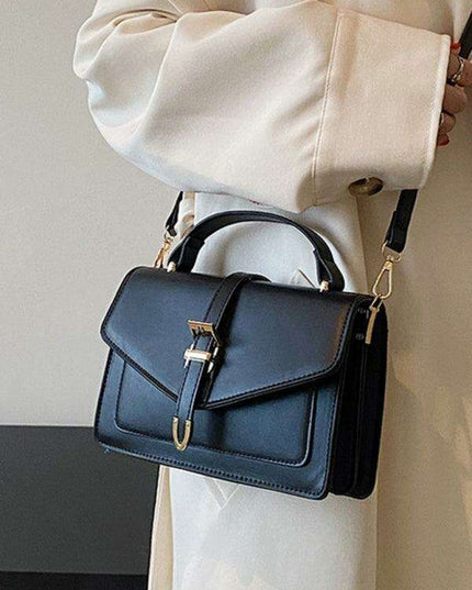 Classic Elegance Square Crossbody Bag: A Chic Purse for Effortless Fashion