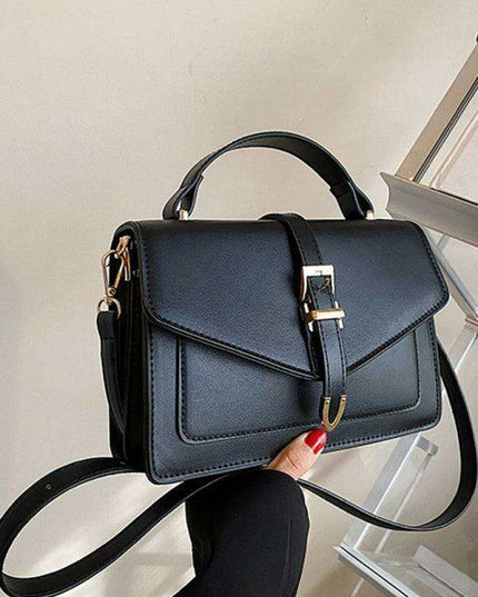 Classic Elegance Square Crossbody Bag: A Chic Purse for Effortless Fashion