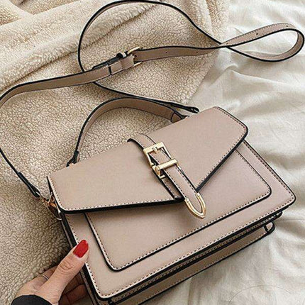 Classic Elegance Square Crossbody Bag: A Chic Purse for Effortless Fashion