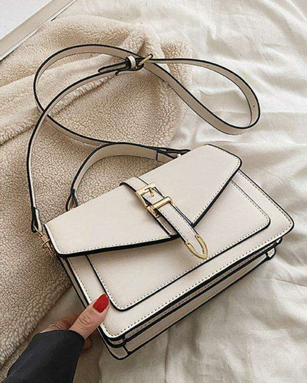 Classic Elegance Square Crossbody Bag: A Chic Purse for Effortless Fashion