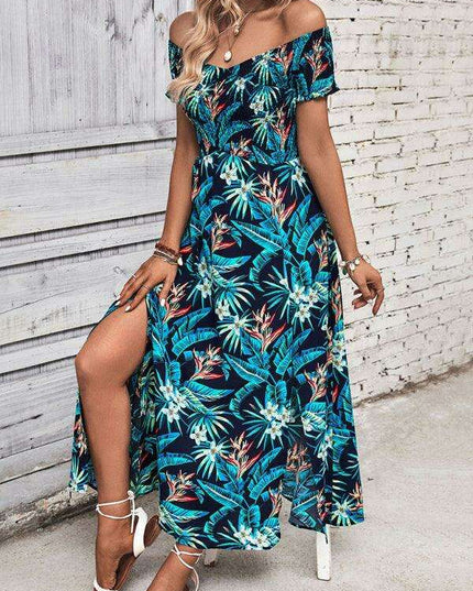 Summer Floral Elegance Women's Dress