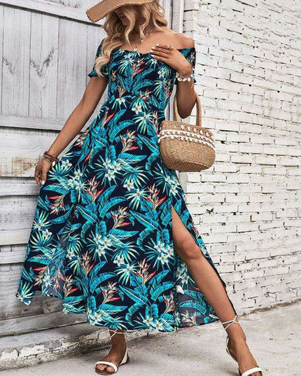 Summer Floral Elegance Women's Dress