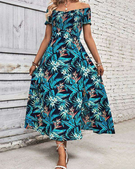 Summer Floral Elegance Women's Dress