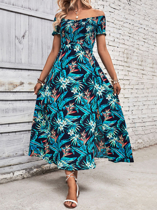 New fashion print women's summer dresses