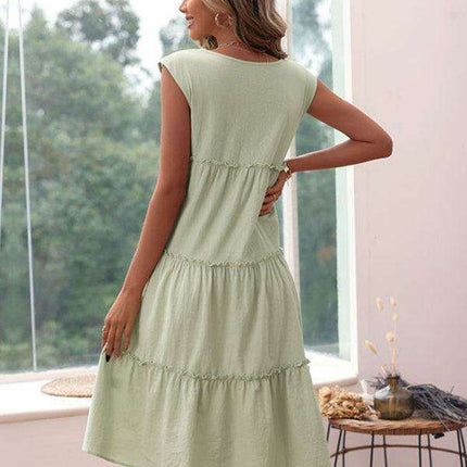 Chic Sleeveless Dress for Seamless Day-to-Night Wear