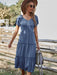 Chic Rayon Button-Up Dress for Effortless Summer Style