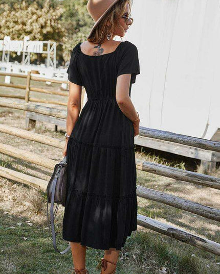 Effortless Elegance: The Essential Rayon Button-Up Dress for Summer