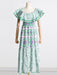 Elegant Embroidered One-Shoulder Dress with Front Slit