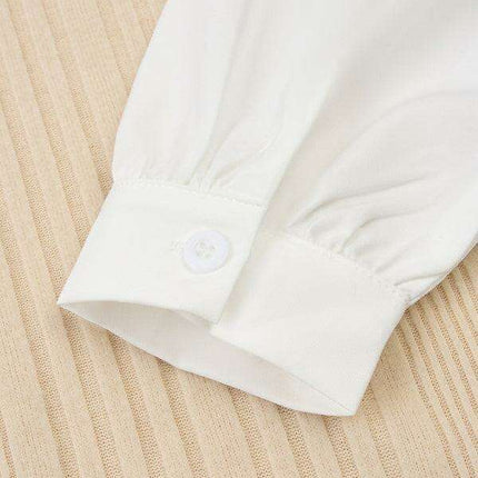 Sophisticated Dual-Layered Blouse for the Contemporary Woman