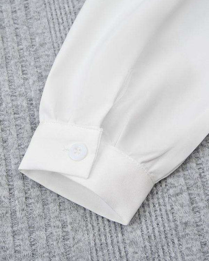 Sophisticated Dual-Layered Blouse for the Contemporary Woman