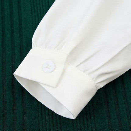 Sophisticated Dual-Layered Blouse for the Contemporary Woman