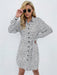 Floral Blossom Long Sleeve Dress - Chic Choice for Fashionable Ladies