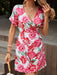 Elegant Blossom Print Sleeveless Dress - Women's Stylish Summer Garment