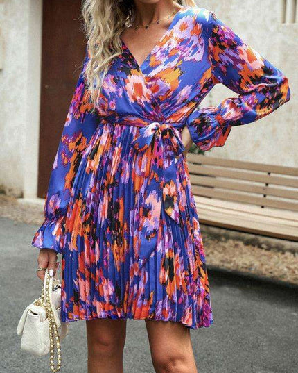 Floral Charm: Stretchy and Stylish Spring-Summer Dress