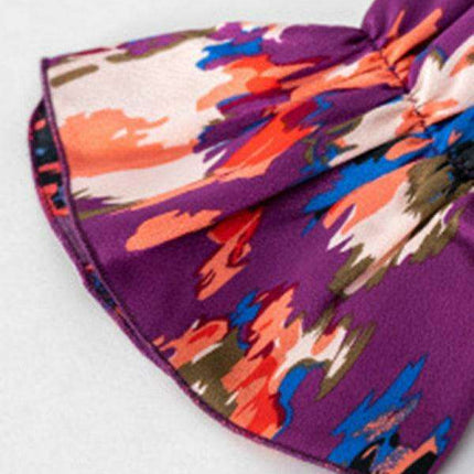 Floral Charm: Stretchy and Stylish Spring-Summer Dress