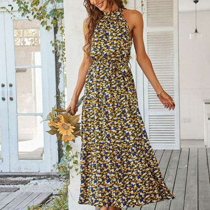 Garden Charm Swing Dress