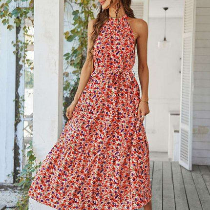Garden Charm Swing Dress