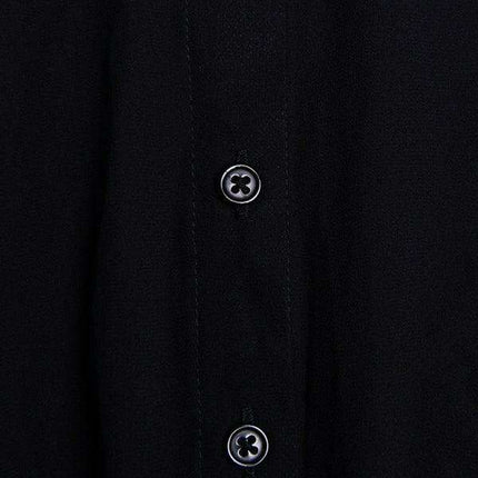 Elegant Lotus Leaf Lapel Dress for Fashion-Forward Women