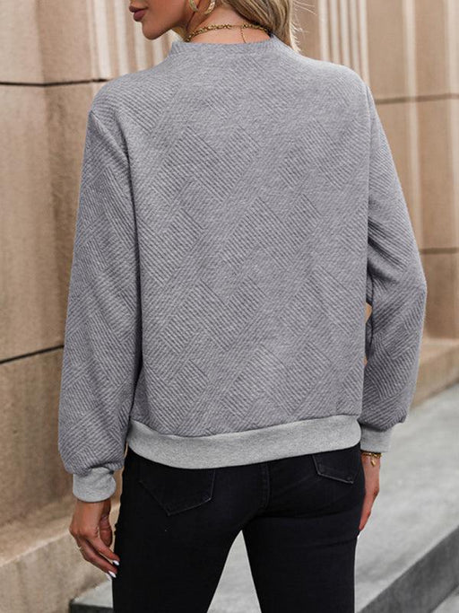 Cozy Chic Solid Knit Hoodie for Women - Ideal for Autumn and Winter Fashion