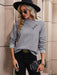 Stylish Women's Knit Pullover Hoodie for Fall and Winter