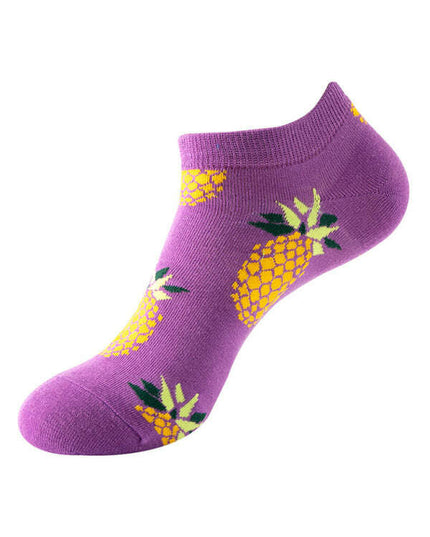New Thin Crew Socks with Interesting Patterns