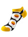 New Thin Crew Socks with Interesting Patterns