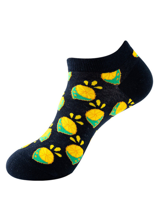 New Thin Crew Socks with Interesting Patterns