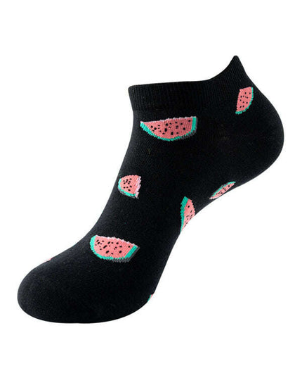 New Thin Crew Socks with Interesting Patterns