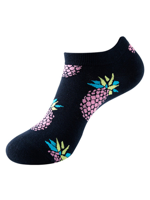 New Thin Crew Socks with Interesting Patterns